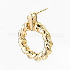 Orecchini pendenti in ottone&nbsp;KK-R117-030-NF