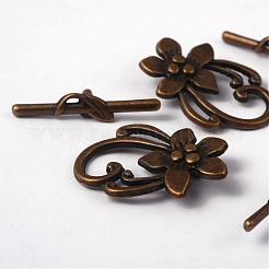 Tibetischen Stil Knebelverschlüsse&nbsp;X-MLF0677Y-NF