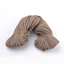 Cordoncino intrecciato in finta pelle scamosciata&nbsp;LW-Q008-2.7mm-1109