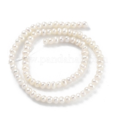 Brins de perles de culture d'eau douce naturelles&nbsp;PEAR-C003-04B