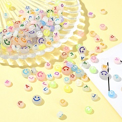 200pcs Acrylperlen&nbsp;FACR-FS0001-03