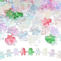 100 Stück handgefertigte Bunte Malerei-Perlen&nbsp;LAMP-CJ0001-81