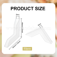 Protector de esquina triangular en forma de L de pp y pe&nbsp;FIND-WH0018-21B