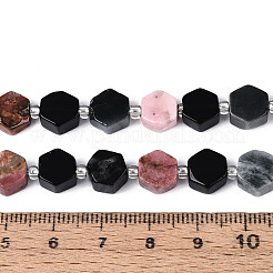 Stränge aus natürlichen Rhodonit-&nbsp;G-N358-03A-03