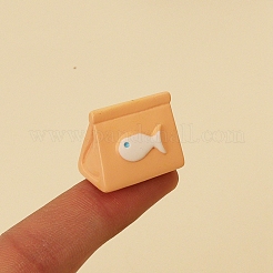 Gatto e tappeto e arrampicatore per gatti e cibo per gatti e ciotola per cibo per gatti in resina mini modello&nbsp;PW-WG0714E-01