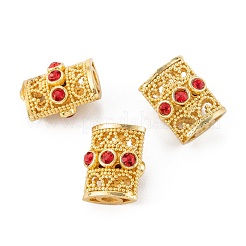 Perles de zircone cubique micro pave en Laiton&nbsp;ZIRC-P088-09G
