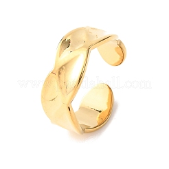 Anelli polsini aperti in acciaio inossidabile 304 per donna&nbsp;RJEW-K309-28G