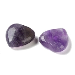 Natürliche Amethyst-Herz-Palmensteine&nbsp;G-M416-09A