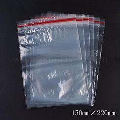 Sacchetti di plastica richiudibili per imballaggio&nbsp;OPP-G001-D-15x22cm
