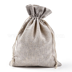 Sacchetti di imballaggio in tessuto di cotone sacchetti con coulisse&nbsp;ABAG-R011-17X23-01