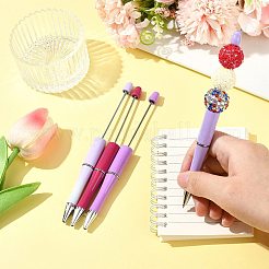 10 stylo à bille en plastique ABS&nbsp;AJEW-FS0001-43A