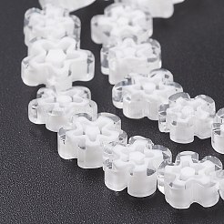 Hilos de abalorios de vidrio millefiori artesanal&nbsp;X-LAMP-J035-8mm-42