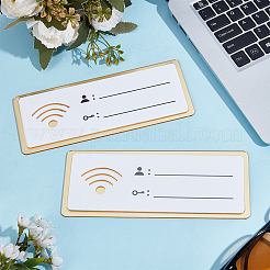 Acryl-WLAN-Zeichenaufkleber&nbsp;AJEW-WH0314-586