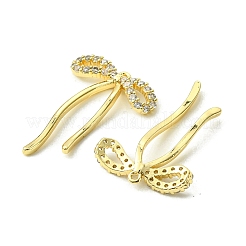 Ottone micro spianare pendenti zirconi&nbsp;FIND-Z035-05G