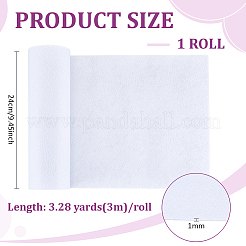Tela de fieltro no tejida rectangular&nbsp;DIY-WH0504-357A-04