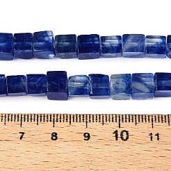 Blau Wassermelone Stein Glasperlen Stränge&nbsp;G-T139-6x6-22A