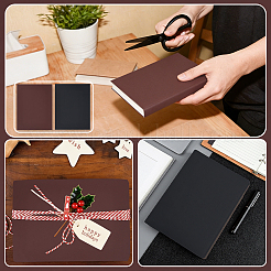10 pz 2 colori di tessuto in pelle PVC autoadesivo&nbsp;DIY-OC0015-95