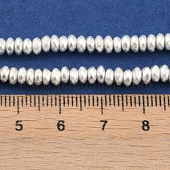 Galvanisierte synthetische nichtmagnetische Hämatitperlenstränge&nbsp;G-U003-12A