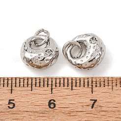 Pendentifs avec zircon cubiques à micro-pavés en laiton&nbsp;KK-A279-25P