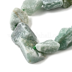 Natürliche grüne Aventurin Edelstein Perlen Stränge&nbsp;G-S386-C03