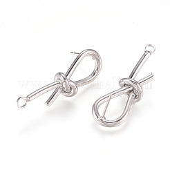 Accessoires de clous d'oreilles en laiton&nbsp;X-KK-L198-010P