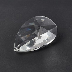 Verre transparent gros pendentifs&nbsp;LS-GLAA-F118-11