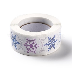 Flache runde rollenaufkleber mit weihnachtsmotiven&nbsp;LS-DIY-B045-04A