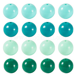 40 pz 4 colori perline acriliche opache&nbsp;MACR-TA0002-97A