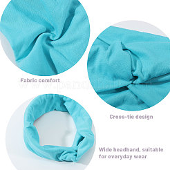 12 diadema elástica de poliéster de 12 colores&nbsp;AJEW-GL0003-36