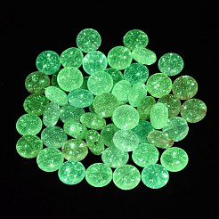 Leuchtende transparente Acrylperlen&nbsp;LACR-S001-04