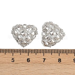 Pendentifs avec zircon cubiques à micro-pavés en laiton&nbsp;KK-H081-03P