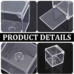 Coffrets cadeaux en plastique transparent&nbsp;CON-WH0003-14