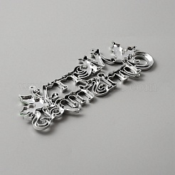 Kunststoff große Anhänger&nbsp;KY-WH0035-11B-02