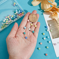 200 Stück 10 Farben synthetische leuchtende Steinperlenstränge&nbsp;G-PH0003-32