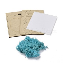 Kits d'art en bois faits à la main&nbsp;DIY-P014-A01