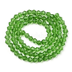 5301 perles bicône imitation cristal autrichien&nbsp;LS-GLAA-S026-01