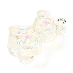 Pendentifs en résine transparente&nbsp;LS-RESI-M033-01F