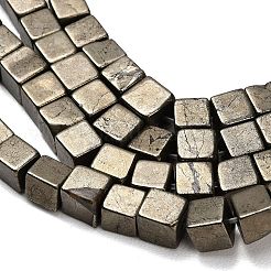 Stränge aus natürlichen Goldpyritperlen&nbsp;G-F833-F01-01