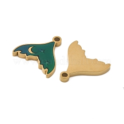 Pendentifs en acier inoxydable 304 émaillés&nbsp;STAS-Z139-03G-07