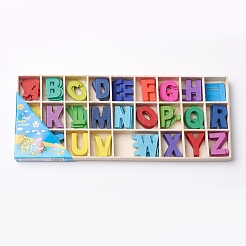 Ensemble de lettres artisanales en bois&nbsp;AJEW-WH0021-82