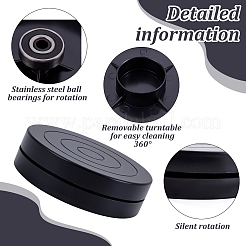Mini tornio girevole in plastica piatta e rotonda per scultura in ceramica&nbsp;CELT-WH0007-002B
