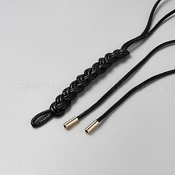 Ceinture ventrale en cuir PU avec nœud en corde pour femmes&nbsp;AJEW-WH20054-273A