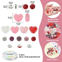 DIY-Sets zum Basteln von Armbändern zum Valentinstag&nbsp;DIY-YW0012-60