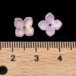 Embouts de perles de verre teints et chauffés&nbsp;LS-GLAA-Z019-01A