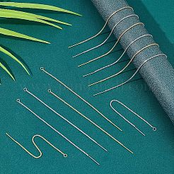 20 Stück 2 Farben 304 Edelstahl Ohrstecker Zubehörse&nbsp;STAS-UN0036-78