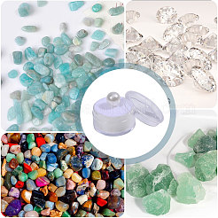 50 unidad de almacenamiento de plástico para decorar uñas&nbsp;MRMJ-CA0001-56B