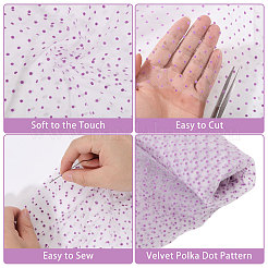 Polyester-Tupfenstoff&nbsp;DIY-PH0038-36B