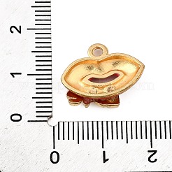 Emaille Anhänger Legierung&nbsp;LS-FIND-U031-01G