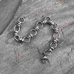 Anlaufgeschützte Gliederkettenarmbänder aus Edelstahl 304&nbsp;BJEW-Z011-10P