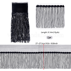 Ruban de dentelle à pampilles en polyester&nbsp;OCOR-WH0070-175B